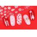 Brishow Christmas Nail Stickers 8 Sheets Nail Polish Stickers Self-Adhesive Elk Snow Nail Art Decals Full Wraps Nail Art Designs for Women Girls
