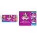 WHISKAS Salmon Poultry Seafood Whitefish & Tuna Wet Cat Food Pat | 36 Pack Cat Food + Wet Cat Food Multipack Salmon & Poultry Selections 100 g (Pack of 24)