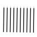 Mikinona 100pcs Disposable Eyeliner Tools Eyebrow Brush Eyeliner Brush Applicator Liquid Makeup Eye Makeup Eye Liner Applicator Eyeliner Liquid Brush White Lipstick Cosmetic 10X0.5X0.5cm White