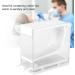 Cotton Roll Dispenser Press Type Holder with 4 Colors Sanitary and Durable (White) - Buy Online on SooperMarket.com