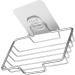 Amosfun 5pcs Stainless Steel Soap Holder Soap Holder for Shower Wall Soap Rack Stainless Steel Soap Wall-mount Holder Soap Bar Sink Drain Self-draining Soap Boxes Soap Dish Holder Square - Buy Online on SooperMarket.com