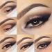 LKE 100pcs Eyeshadow Stencils & Gel Patches for Eyelash Extensions - Professional Lint Free Under Eye Makeup Tape for Precise Application - Buy Online on SooperMarket.com