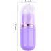Retractable Kabuki Brush Travel Makeup Brush Cute Capsule-shape Blush Brush Foundation Brush Suitable for Liquid Foundation Pressed Powder Contour Cream Purple - Buy Online on SooperMarket.com