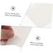 Didiseaon 5 Sheets Double-sided Tape 2 Side Adhesive Hair Tapes Adhesive Strips for Hair Extension Lace Wig Tape in Hair Extensions Human Hair Wig Tape Water Proof Double Sided Tape White 2X0.5X0.1CM White - Buy Online on SooperMarket.com