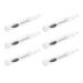 6pcs Silicone Lip Mask Brush Makeup Use Lipstick Brush Cosmetics Brush Lipstick Lip Mask Applicator Lip Balm Applicator Accessory Lip Mask Brush Tool Eyeshadow Makeup Brush Black