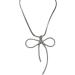 Oralgos Elegant Fashion Necklace - Stylish Snake Bone Choker with Loop Trailer for a Cool Collarbone Look - International Shipping - Buy Online on SooperMarket.com