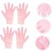 minkissy 2 Pairs Whitening Moisturizing Gloves Cotton Gloves for Dry Hands Hand Treatment Cracked Hands Grooming Glove Bedtime Gloves Gel Moisturizing Gloves Sokcs Anti-Crack Sebs Sock Miss - Buy Online on SooperMarket.com