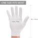 Occan Moisturizing Gloves 30 Pairs - White Cotton Overnight Gloves for Dry Hands, Eczema, Sensitive Skin - Men and Women - Pack of 1 - Buy Online on SooperMarket.com