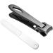 Nail Clippers with File Nail Clippers Set Fingernail Cutter | Professional Heavy Duty Precision Stainless Steel Nail Clippers with Nail File for Stunning Nails Home and Travel Black - Buy Online on SooperMarket.com