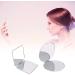 Folding Pocket Mirror Portable Makeup Mirror Stainless Steel Cosmetic Mirror Double Sided Square Mirror for Handbag Purse Pocket Compact - Buy Online on SooperMarket.com