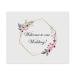 2 x Microfiber Cleaning Cloths "Welcome to Our Wedding" (LC00024896)