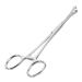 Kisangel Reptile Feeding Clip Terrarium Supplies Snake Tank Accessories Stainless Steel Silver