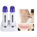 Depilatory Roll Hair Removal Waxing Roller Roll Wax Heater Waxing Paper Electric Rolling Wax Warmer Body Hair Removal Salon Tool (5#)