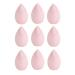 Makeup Sponges Set 9 Pieces Beauty Blender Foundation Powder Concealer Sponge Sponge Pink