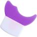 Mascara Eyelash Deflector Eyelash Applicator Prevent Smudge Double Arc Silicone For All Face Shapes (Purple) - Buy Online on SooperMarket.com