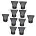 Anneome 10pcs Hair Dryer Nozzle Accessories for Hair Dryer Attachment Blow Dryer Nozzles Tuyere Tool