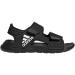 adidas Unisex Kids Altaswim Beach & Pool Shoes 2 US Little Kid Black White Grey