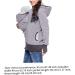 SouiWuzi Baby Carrier Hoodie Maternity Kangaroo Jacket Coat Sweatshirt - Gray - Buy Online on SooperMarket.com