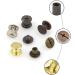 EXCEART 100 Sets Lash Rivet Boxed Diy Crafts Brass Rivets Double- Sided Rivets Diy Studs Self Made Component Assorted Color 0.8x0.8cm - Buy Online on SooperMarket.com