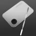 Yimart Stainless Steel Cosmetic Makeup Mixing Palette with Spatula - Professional Grade Beauty Tool - Buy Online on SooperMarket.com