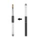 LWBTOSEE 2pc Nail Ombre Brush Set - Gradient Color Painting Pen for UV Gel Polish, Rhinestone Crystal & Acrylic Nail Art (Black & White) - Buy Online on SooperMarket.com