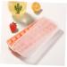 Cabilock 3pcs Silicone Ice Tray Mold Silicone Ice Trays Silicone Ice Maker Ice Cubes Ice Mold 25X10X2.5CM Assorted Color - Buy Online on SooperMarket.com