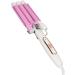 3 Barrel Curling Iron Wand - Adjustable Temperature Ceramic Lasting Waves Flexible for All Hairstyles - US Plug - Buy Online on SooperMarket.com