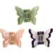 Vctitil Double Layer Butterfly Acetate Hair Claws Hair Clips Ponytail Holders Shark Clip Barrettes Hair Accessories for Women Girl Thin Thick Hair(orange) - Buy Online on SooperMarket.com