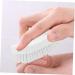 FOMIYES Nail Brush Fingernail Scrubber Brush Nail Cleaning Scrubber Brush Sink Scrubber Soft Stiff Bristles Toe Scrubber Nail Cleaner Brush Toe Brush Polyester Manicure Plastic Brush White 11.5x5cm White - Buy Online on SooperMarket.com