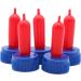 APlayfulBee Soft Silicone Goat Nipple 25Pcs - Blue | Farm Supplies for Sheep, Goat, Calf, Dog | Milk Bottle Topper for Efficient Feeding - Buy Online on SooperMarket.com