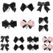 Gothic Lace Hair Clip Bow Large Barrette Bow Flat Clips Barrette Hairpin Bow Elegant Hair Clip for Bunches - Buy Online on SooperMarket.com