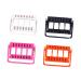WOONEKY 4pcs 16 Grinding Head Display Stand Vintage Hair Comb Nail Bit Storage Manicure Drill Bits Drill Bit Case Toolbox Nasal Trimmers for Men Drill Bit Organizer Take Away Nail Drill Pp