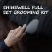 Harrison Howard Horse Grooming Kit 11-Piece Equine Care Series-Dark Charcoal - Buy Online on SooperMarket.com