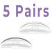 GMS Optical Soft Silicone Adhesive Nose Pads for Glasses Sunglasses and Eye Wear - 1.8mm x 18mm (Clear 5 Pair) - Buy Online on SooperMarket.com