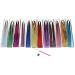 Hair Tinsel Strands with 12 Colors Hair Tinsel Strands Kit Hair Extensions Shiny Silk Tinsel - Buy Online on SooperMarket.com