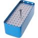 Klova Dental Bur Box - 72 Hole Aluminum Autoclave Sterilizer for Endo Files | Dental Disinfection Tools Holder | Blue - Buy Online on SooperMarket.com