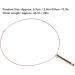 Mindful Breathing Necklace Skin Friendly Stress Relief Mindful Necklace Titanium Steel for Women for Daily Wear Rose Gold - Buy Online on SooperMarket.com