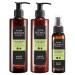 New Larger Size Avon Essence Lemongrass and Coconut Bathroom Trio - sold by ultimate things shop on amazon