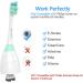 4 Pack E-Series Compatible Replacement Toothbrush Heads for Philips Sonicare Electric Toothbrush - Buy Online on SooperMarket.com
