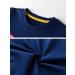 Girls Cotton Sweatshirt - Long Sleeve Toddler Top, Age 1-12 Years, Blue - Size 6-7 - Buy Online on SooperMarket.com