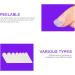 Nail Protector Sticker Wrap Cover 6Pcs - Clear Adhesive Silk Nail Wraps for Nail Protection - Buy Online on SooperMarket.com