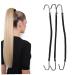 10 Pcs Horse Chant Rubber Elastic Hook Hair Bands - Premium Hair Jewelry & Styling Tools for Women - Buy Online on SooperMarket.com
