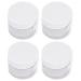 Yosoo Round Clear Jar 4Pcs 50g Round Cream Jars with Lids Reusable Container for Lotion Make Up Cosmetics Samples Herbs
