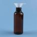 Buy 100PC Small 50ml Brown Plastic Spray Bottles - Travel Atomizers for Perfume & Cosmetics | Includes 4x Funnels - Buy Online on SooperMarket.com