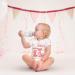 1st Birthday Girl Dinosaur Party T-Shirt | Baby B-Day Themed Tee | Gift for 1 Year Old - White - Buy Online on SooperMarket.com