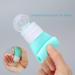 2-Pack Travel Silicone Bottles Set - Wasteland-Proof Refillable Containers with Carrying Bag - Mini 90ml Shampoo & Lotion Bottle - Green & White - Buy Online on SooperMarket.com