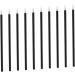 Healeved 300 Pcs Cosmetics Brush Cosmetic Brush Eyeliner Brush Applicator Facial Wand Face Wand White - Buy Online on SooperMarket.com