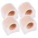 2 Pairs Toe Splitter Multiuse Tool Silicone Toe Sleeves Thumb Splint Valgus Correction Tool Reusable Toe Separator Bunion Cover Toe Comfortable Separators As Shown 2.7x2.2cm