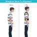 Yosoo Health Gear Kids Posture Corrector - Spinal Support Brace for Improved Posture and Pain Relief - Size L (Waist 32-42) - Buy Online on SooperMarket.com