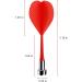 Accmor 36 Pcs Magnetic Darts for Magnet Dartboard - Red, Blue, Yellow, Green - Buy Online on SooperMarket.com